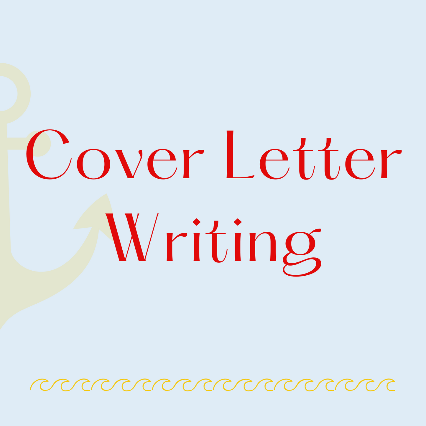 Cover Letter Writing