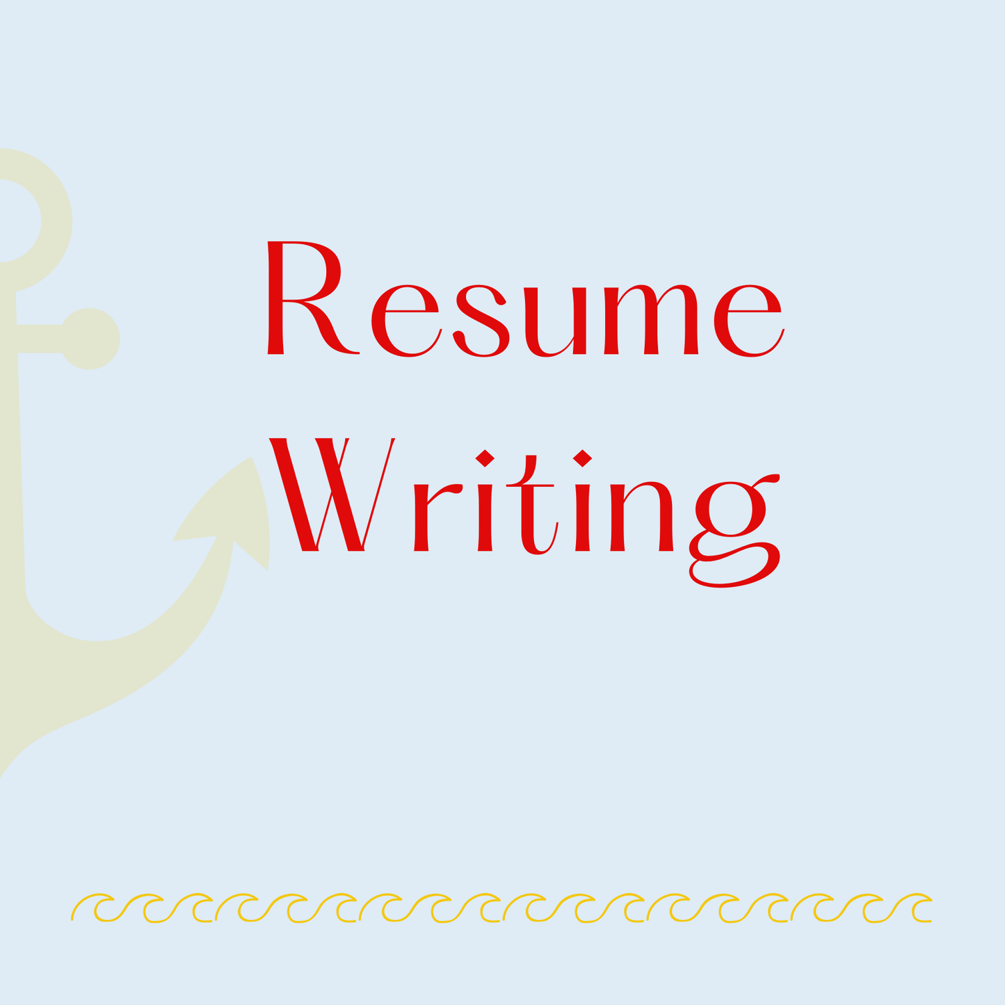 Resume Writing